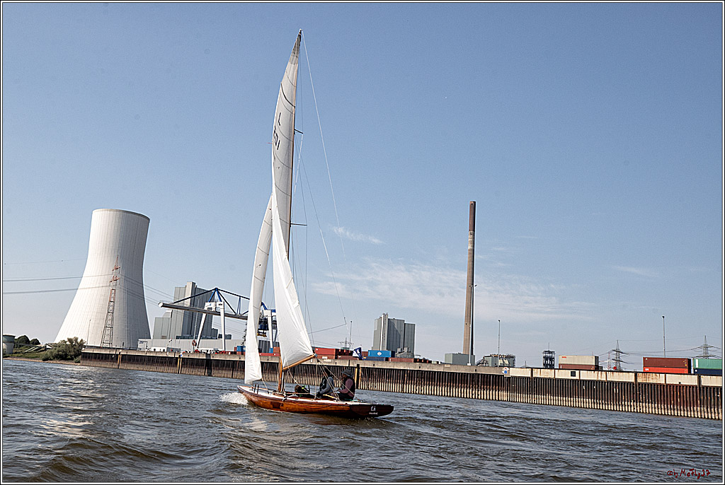 100 Jahre Rheinwoche 2022 - 4. Wettfahrt Duisburg - Wesel, 04.06.2022,